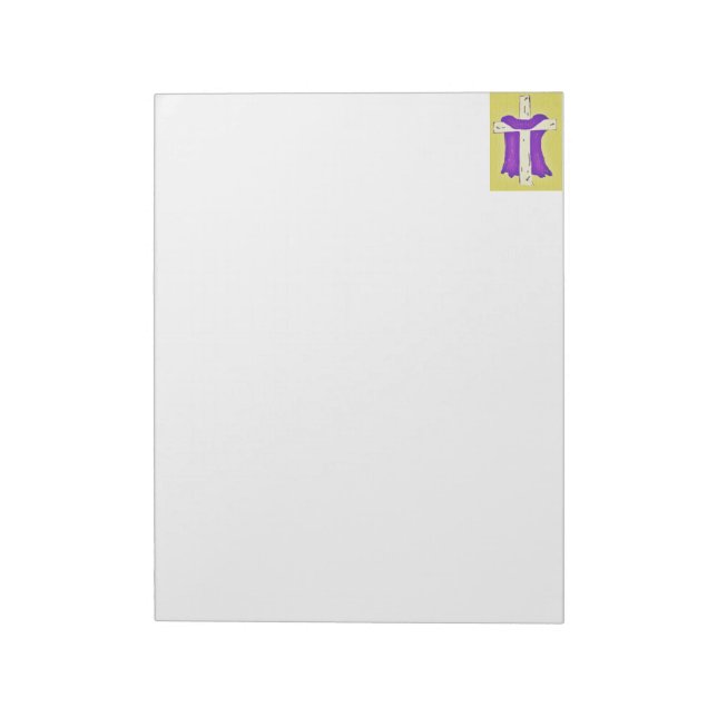 Bloco De Notas Rúpida na cruz (Invertido)