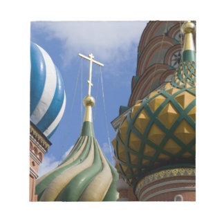 Bloco De Notas Rússia, Moscou, Praça Vermelha. Basílica de São Ba