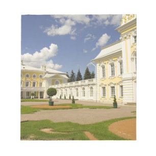 Bloco De Notas Rússia. Petrodvorets. Palácio Peterhof. Pedro, o 3