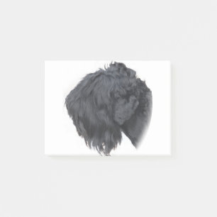 Bloco De Notas Russo preto Terrier