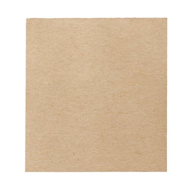 Bloco De Notas Rustic Kraft Simple Na moda Boho (Frente)