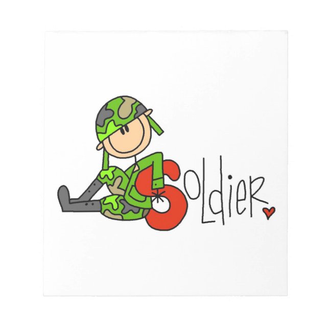 Bloco De Notas S é para Soldado (Frente)