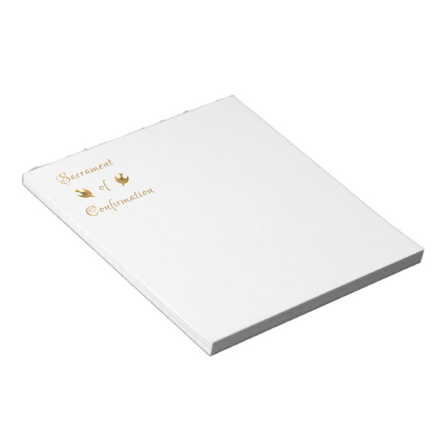 Bloco De Notas Sacramento ouro de Eucharist Host e Chalice (Inclinado)