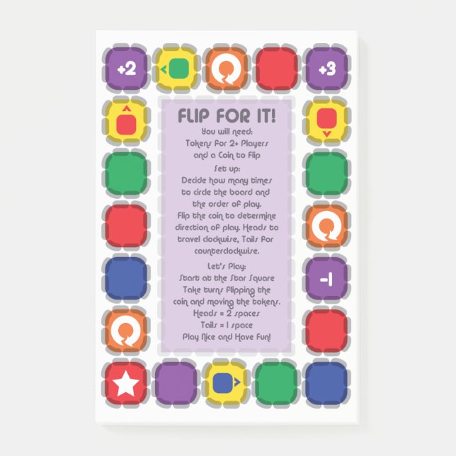 Bloco De Notas Sacudir Para O Jogo De Ti Desk (Frente)