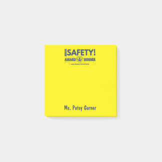 Bloco De Notas Safety Award Note