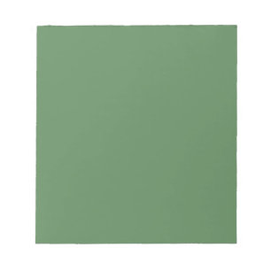 Bloco De Notas Sage escuro (cor sólida)