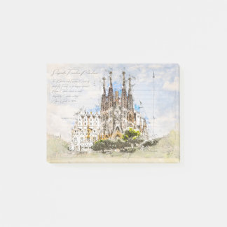 Bloco De Notas Sagrada Familia Barcelona