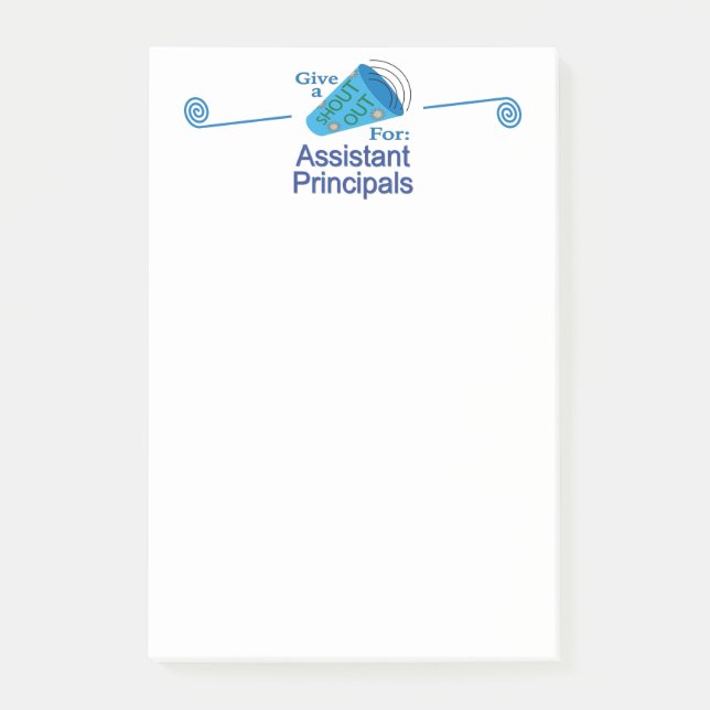 Bloco De Notas Saia para Diretores Assistente (Frente)