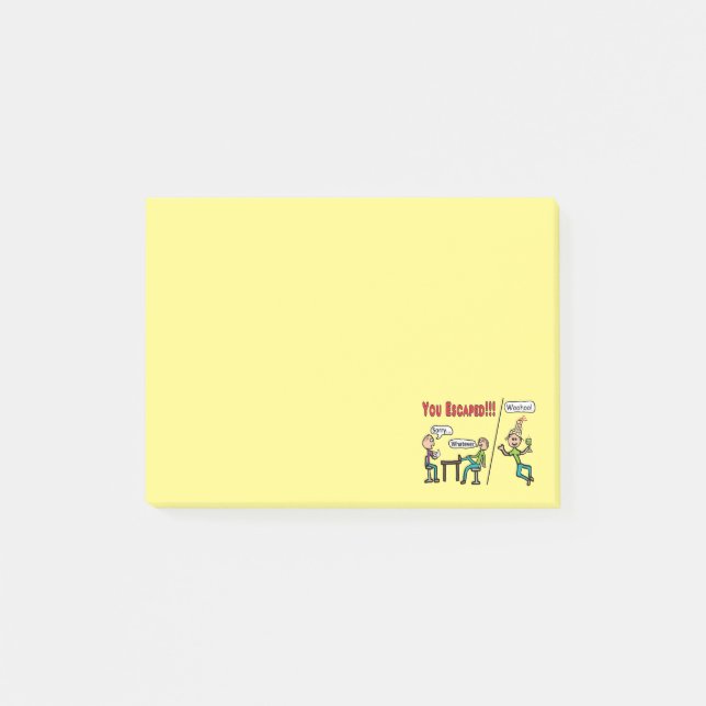 Bloco De Notas Saindo do Trabalho (Frente)