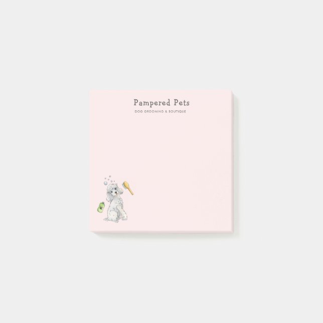 Bloco De Notas Sala de animais de estimação (Frente)