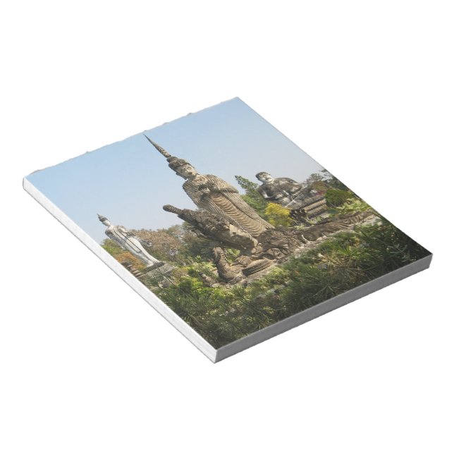 Bloco De Notas Sala Keo Kou, Nong Khai, Tailândia (Inclinado)