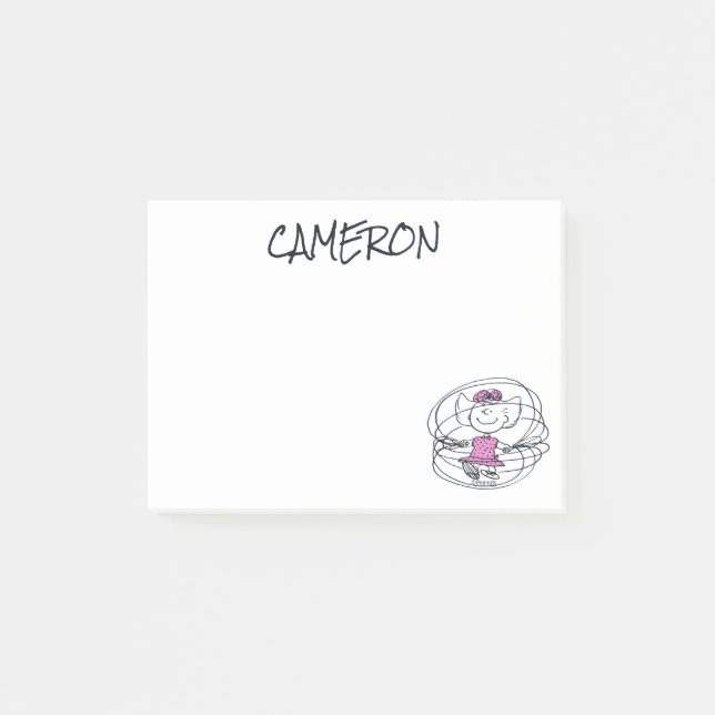 Bloco De Notas Sally Playing Jump Rope (Frente)