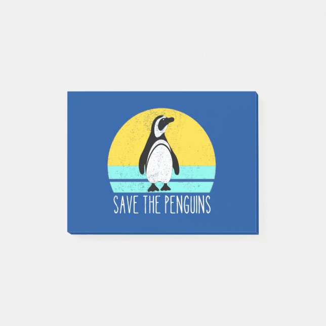 Bloco De Notas Salve Os Pinguins (Frente)