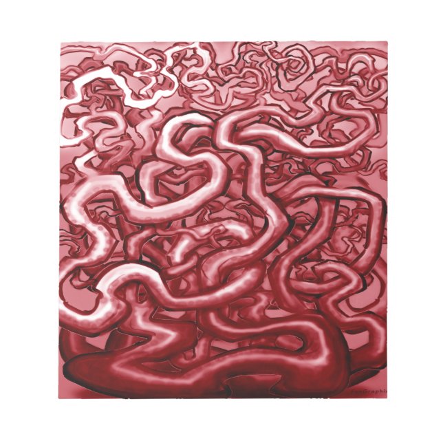 Bloco De Notas Sangue e intestinos (Frente)