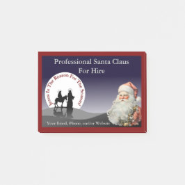 Bloco De Notas Santa Claus Business Sticky Notes