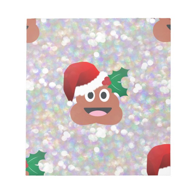 Bloco De Notas santa claus emoji (Frente)