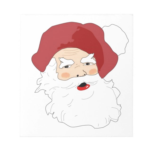 Bloco De Notas Santa Clause (Frente)