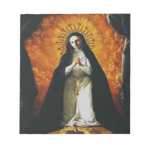 Bloco De Notas Santa Margarida Maria Alacoque