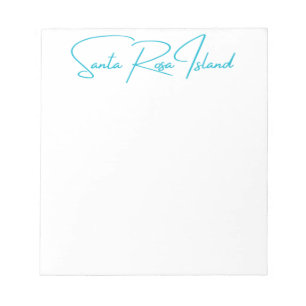 Bloco De Notas Santa Rosa Island Notepad