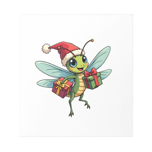 Bloco De Notas Santa�s Dragonfly Helper (Frente)