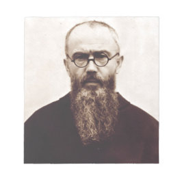 Bloco De Notas Santo Maximilian Kolbe padre católico polonês