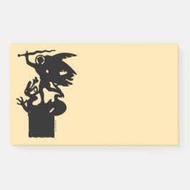 Bloco De Notas Santo Michael e Dragon