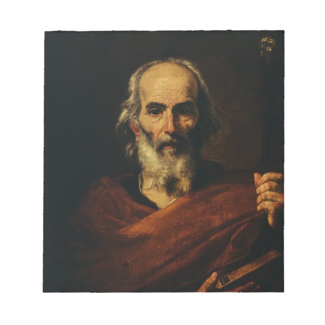 Bloco De Notas São José por Jusepe de Ribera  (Frente)