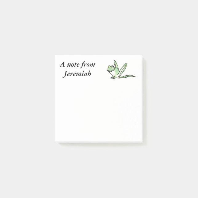 Bloco De Notas Sapo (Frente)