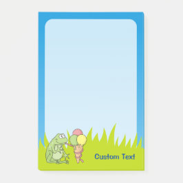 Bloco De Notas Sapo com Icecream