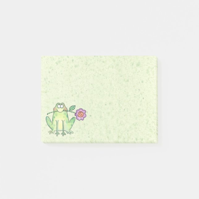 Bloco De Notas Sapo Feliz (Frente)