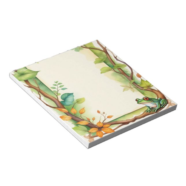 Bloco De Notas Sapos moldadas 1 (Inclinado)