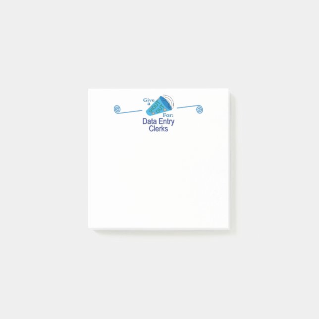 Bloco De Notas Saudação para Digitadores (Frente)