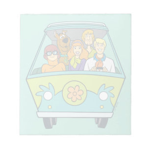 Bloco De Notas Scooby-Doo e a Máquina Misteriosa Gang