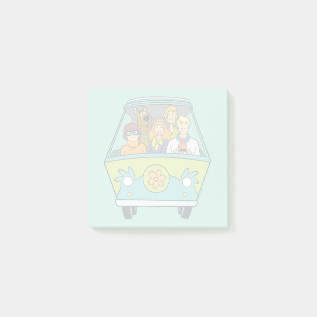 Bloco De Notas Scooby-Doo e a Máquina Misteriosa Gang (Frente)