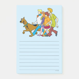 Bloco De Notas Scooby-Doo Gang 18 Mystery Inc