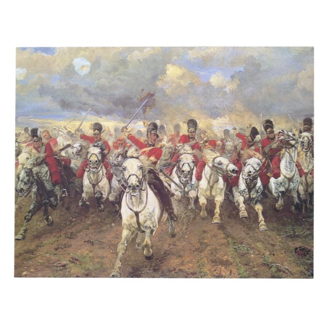 Bloco De Notas Scotland For Ever (Cavaleiros Oficiais) (Militar) (Frente)