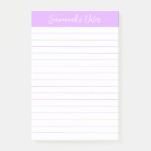 Script Elegante Rosa Lavanda Personalizado