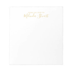 Bloco De Notas Script Moderno Profissional