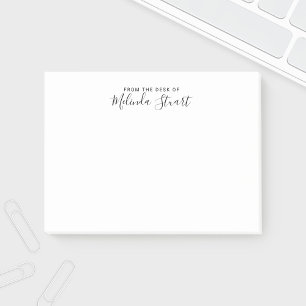 Bloco De Notas Script Moderno Profissional
