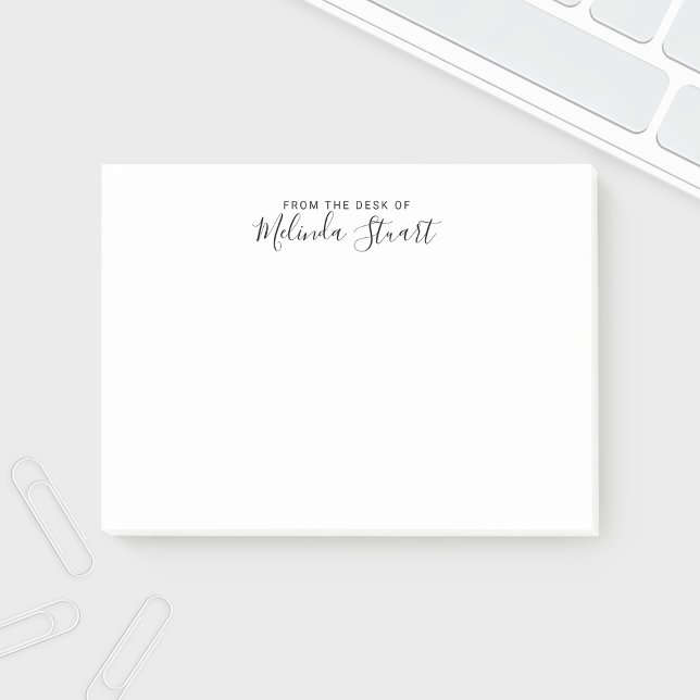 Bloco De Notas Script Moderno Profissional (Criador carregado)