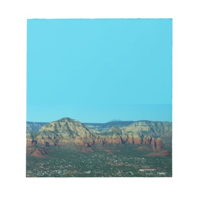 Bloco De Notas Sedona e Coffee Pot Rock de Cima (Frente)