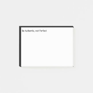 Bloco De Notas Seja autêntica, não seja uma motivação inspiracion