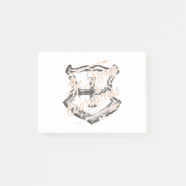 Bloco De Notas Seja forte e corajoso Joshua 1:9 (Frente)