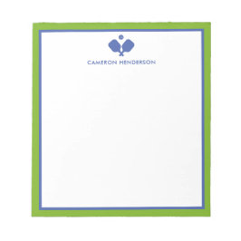 Bloco De Notas Seletor de Nomes Personalizados Verdes Azul