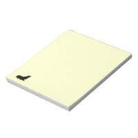 Bloco de notas - Selo na silhueta