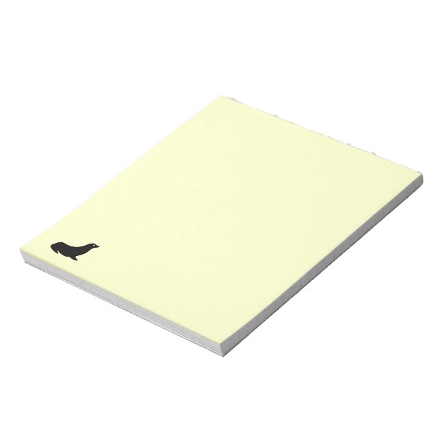 Bloco de notas - Selo na silhueta (Invertido)