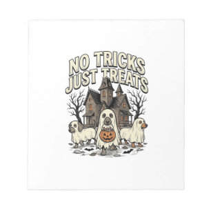 Bloco De Notas Sem Truques Apenas Guloseimas Halloween Dachshund