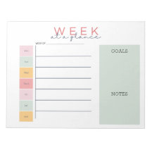 Semana Colorida de Resumo