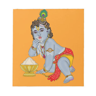 Bloco De Notas Senhor Krishna