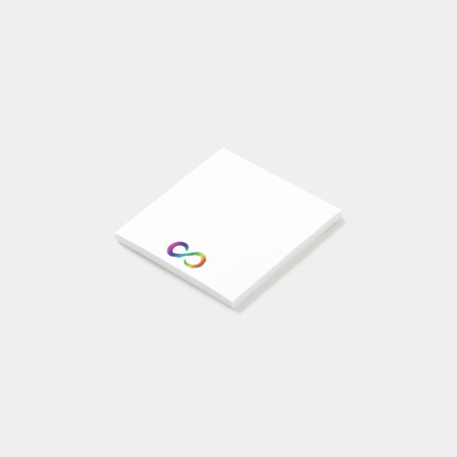 Bloco De Notas Sensibilização para a neurodiversidade (Inclinado)